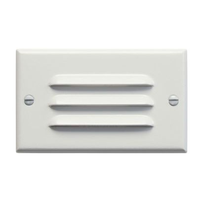 Kichler® 12600WH Step and Hall Light Utilitarian LED Step Light,) LED Lamp, 120 VAC, Classic White Housing